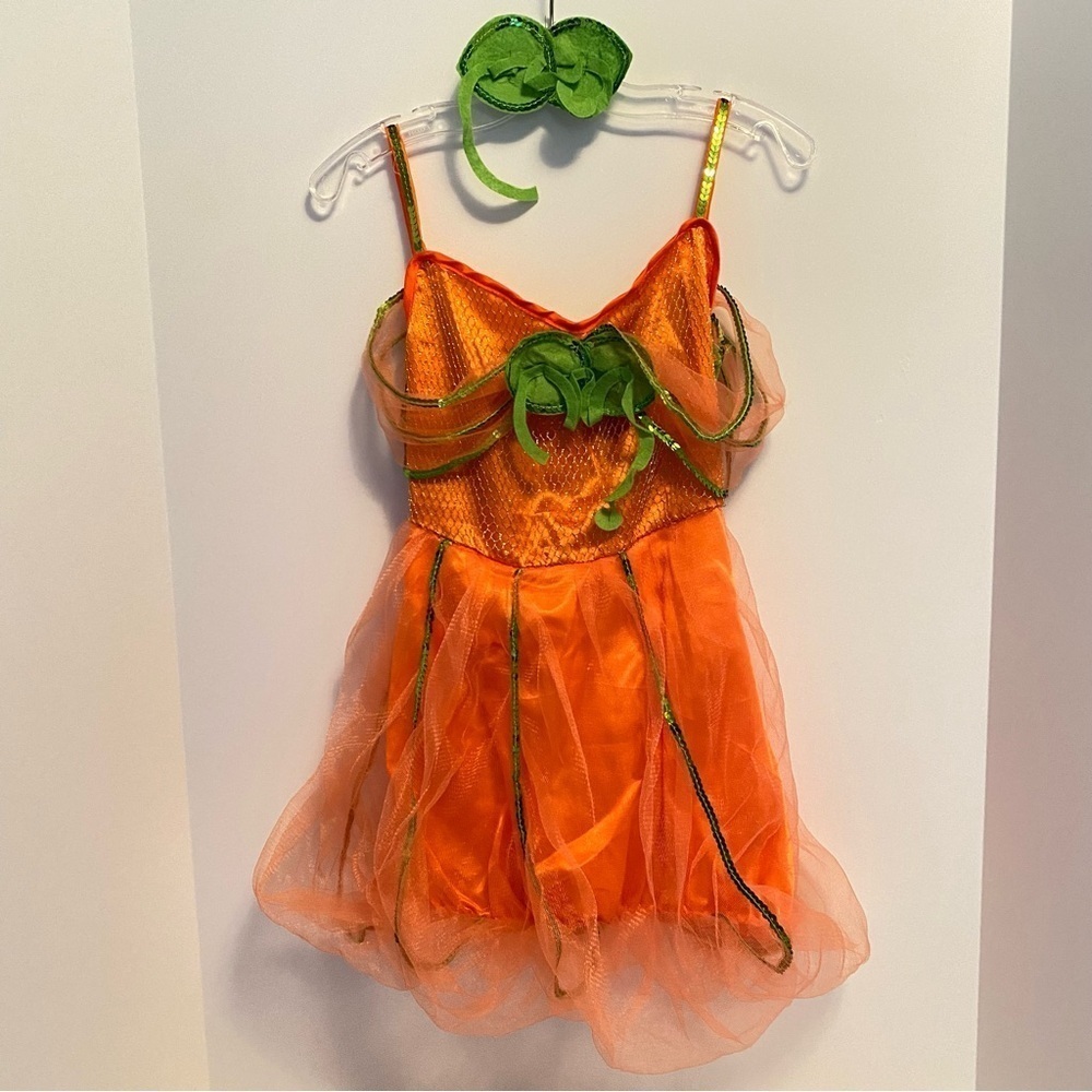 Rubie's Girl's Pumpkin Princess Light-Up Skirt Costume Size Small